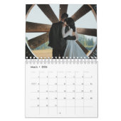 Calendrier Photo de collection familiale simple moderne 2024 (Mar 2026)