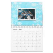 Calendrier Photo de couverture blanche moderne personnalisée (Jan 2026)