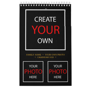 Calendrier photo de famille 2025 / Créez votre pro