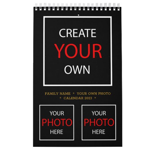 Calendrier photo de famille 2026 / Créez votre pro (Protection)