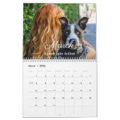 Calendrier Photo de famille de script moderne 2025, Calendrie (Mar 2026)