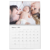 Calendrier Photo de famille moderne 2025 (Feb 2027)