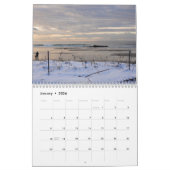 Calendrier photo de Higgins Beach Maine Ocean 2024 (Jan 2026)