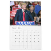 Calendrier photo de la campagne classique Donald J (Feb 2026)
