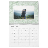 Calendrier Photo de la famille du marbre moderne (Mar 2026)