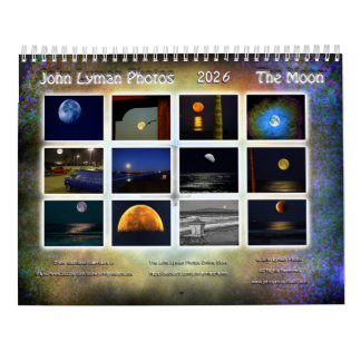 Calendrier photo de la Lune 2026