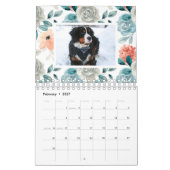 Calendrier photo de l'aquarelle florale (Feb 2027)
