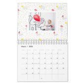 Calendrier photo de l'Arrière - plan saisonnier de (Mar 2026)