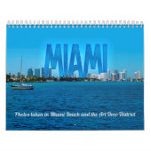 Calendrier photo de Miami Beach (Protection)