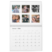 Calendrier Photo de Noël simple et moderne (Jan 2026)