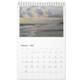 Calendrier Photo de Plage Bliss (Feb 2027)