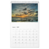Calendrier Photo de Plage Bliss (Mar 2027)