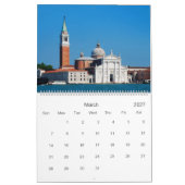 Calendrier photo de Venise 12 mois (Mar 2027)