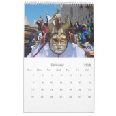 Calendrier photo de Venise 12 mois (Feb 2026)