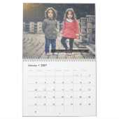 Calendrier photo de vingt-cinq scripts (Jan 2027)