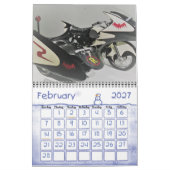 Calendrier photo des motos (Feb 2027)