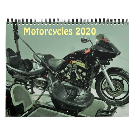 Calendrier photo des motos (Protection)