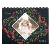 Calendrier photo du bouquet d'hiver (Protection)