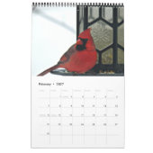 Calendrier Photo du cardinal (Feb 2027)