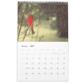 Calendrier Photo du cardinal (Jan 2027)