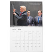 Calendrier Photo du président Donald J Trump (Jan 2026)