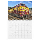 Calendrier photo du train (Mar 2026)