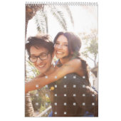 Calendrier photo d'une page (Mar 2027)