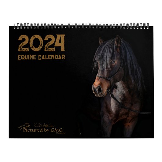 Calendrier photo équine 2024 (Protection)
