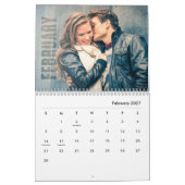 Calendrier photo famille, Calendrier modifiable (Feb 2027)