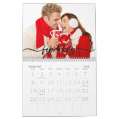 Calendrier photo famille, Calendrier personnalisé  (Feb 2026)