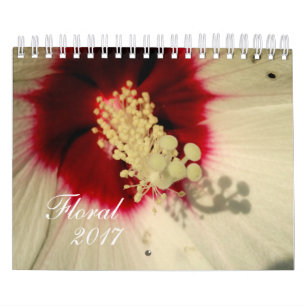 Calendrier photo floral