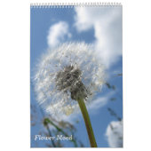 Calendrier Photo florale (Protection)
