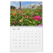 Calendrier photo inspirant de fleurs (Mar 2027)