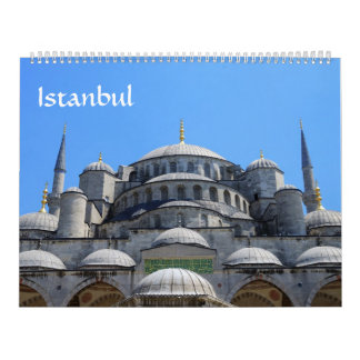 Calendrier photo Istanbul de 12 mois