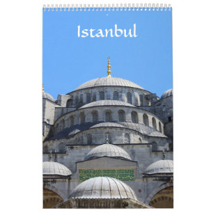 Calendrier photo Istanbul de 12 mois