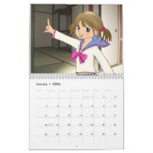 Calendrier Photo japonaise de manga (Jan 2026)