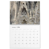 Calendrier photo La Sagrada Familia 12 mois (Jan 2026)