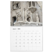 Calendrier photo La Sagrada Familia 12 mois (Mar 2026)