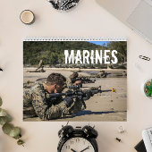 Calendrier photo militaire des Marines