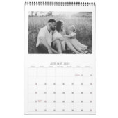 Calendrier photo minimaliste moderne 2026 (Jan 2027)