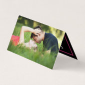 Calendrier Photo Moderne Enregistrer La Carte Date (Dos)