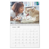 Calendrier Photo moderne mignonne 2026 (Jan 2027)