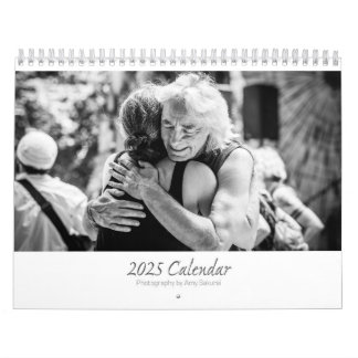 Calendrier photo monochrome 2025 d'Amy