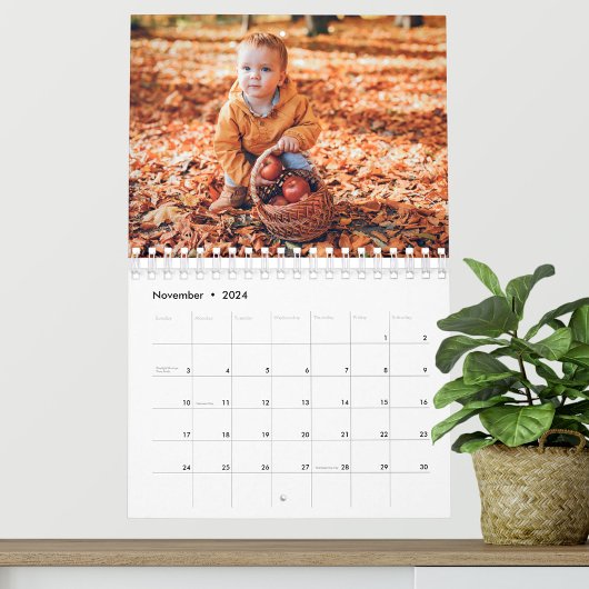 Calendrier Photo Mosaic Mix Collage Family 2025