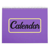 Calendrier photo nature (Protection)