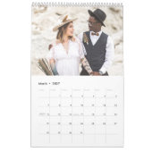 Calendrier Photo Newlyweds (Mar 2027)