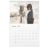 Calendrier Photo Newlyweds (Feb 2027)