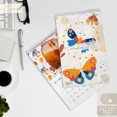 Calendrier Photo Papillons Abstraits Modernes 2026