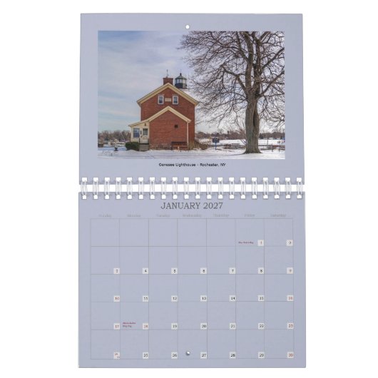 Calendrier Photo Paysage 2026 (Jan 2027)