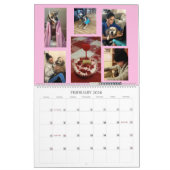 Calendrier photo personnalisé (Feb 2026)